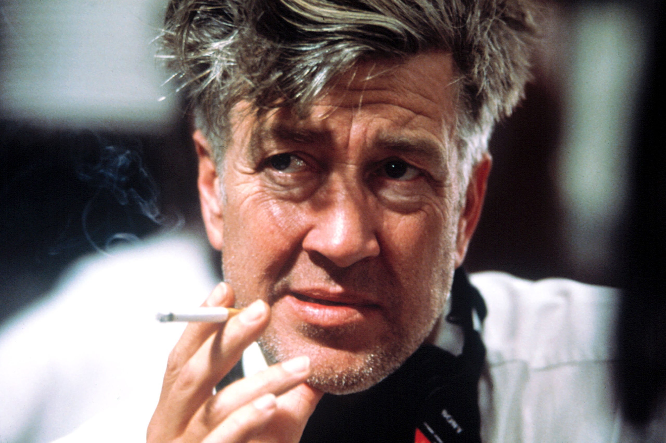 A man smoking