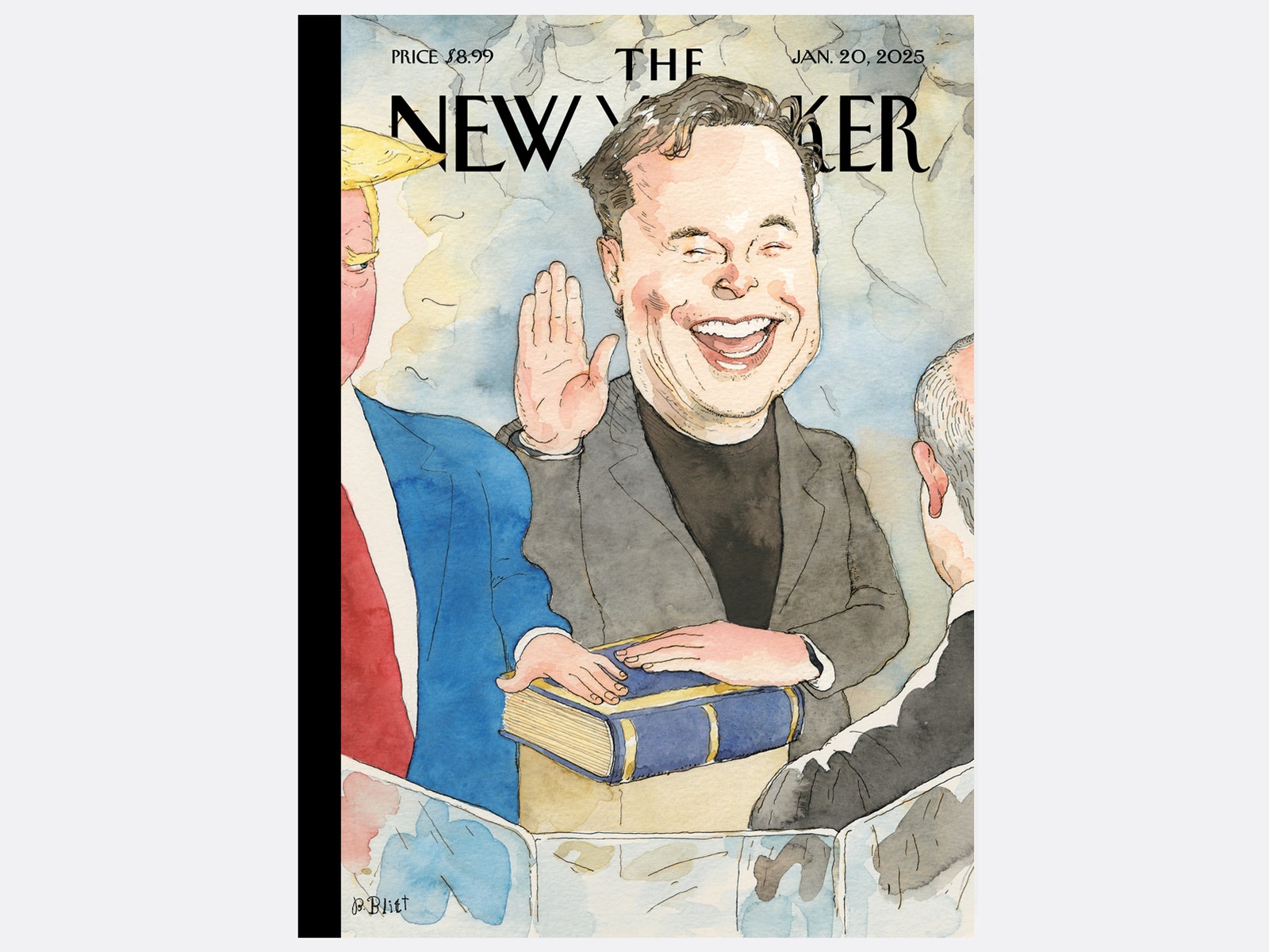 Barry Blitt’s “Two’s a Crowd”